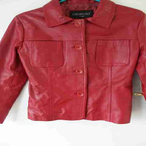 Leather jacket