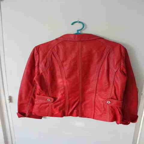 Leather jacket