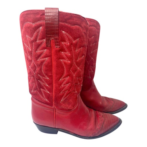 Santiags en cuir