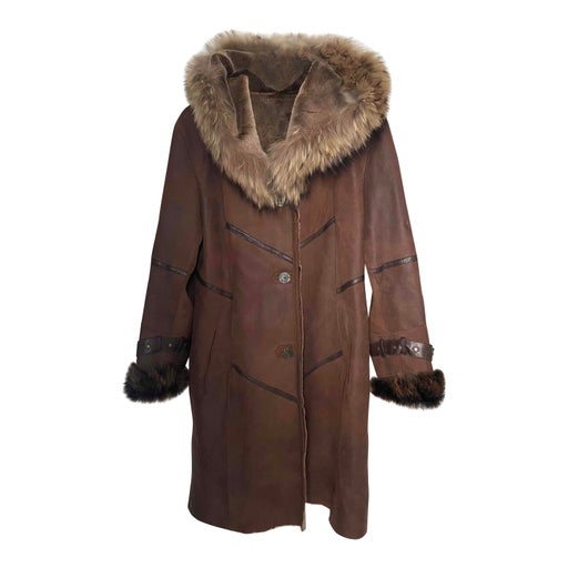 Leather coat