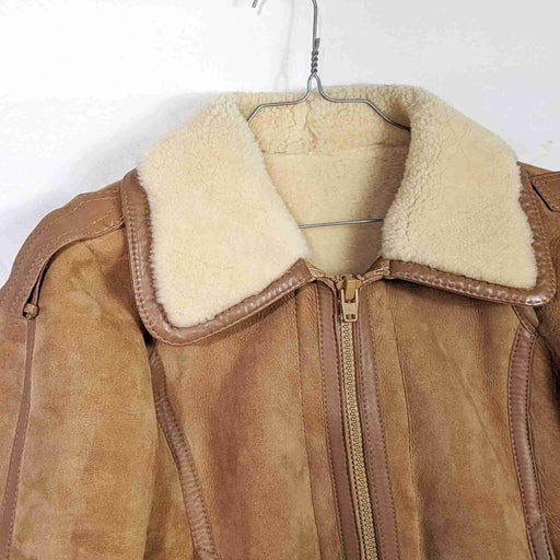 Shearling bomber
