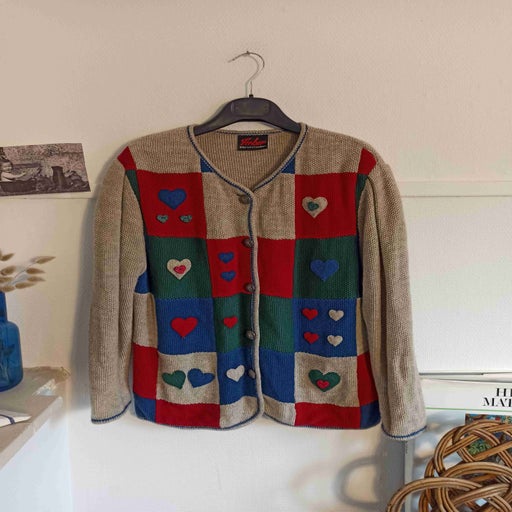 Patterned cardigan