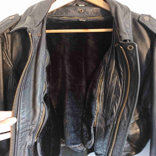 Leather jacket