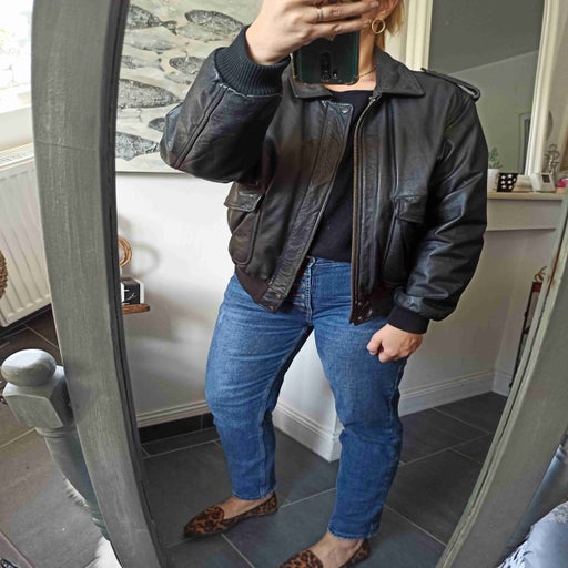 Leather jacket