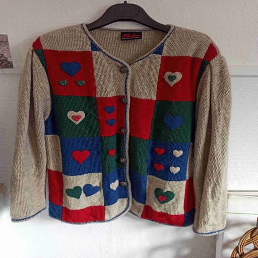 Patterned cardigan