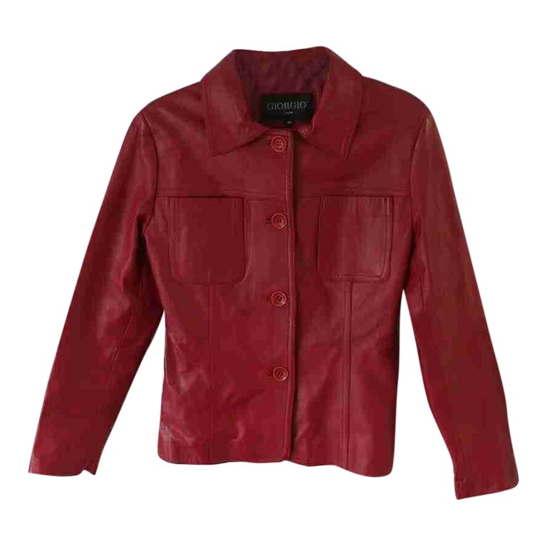 Leather jacket