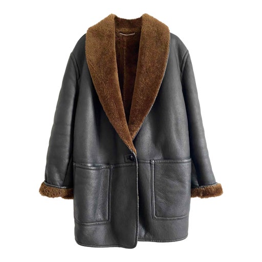 Max Mara shearling coat