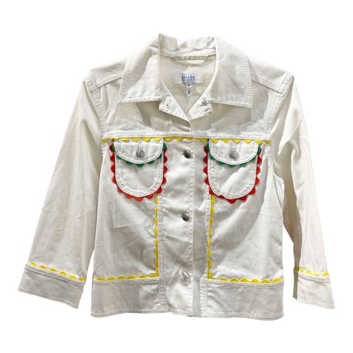 Escada white jacket