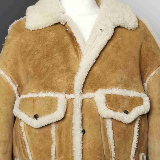 Shearling bomber