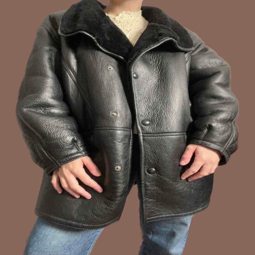 Shearling coat