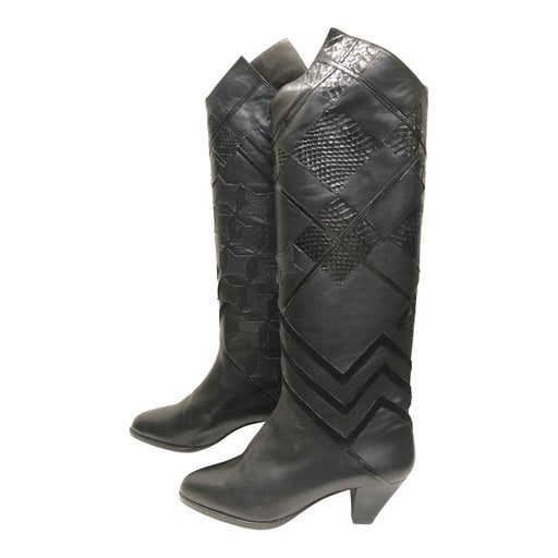 Bottes en cuir