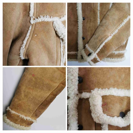 Shearling bomber