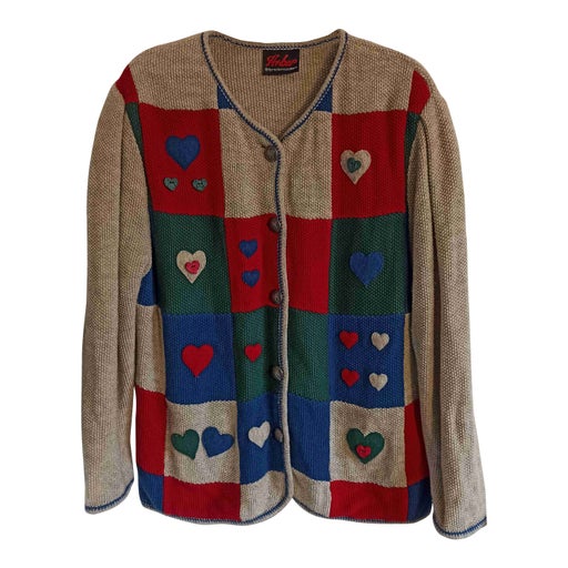 Patterned cardigan