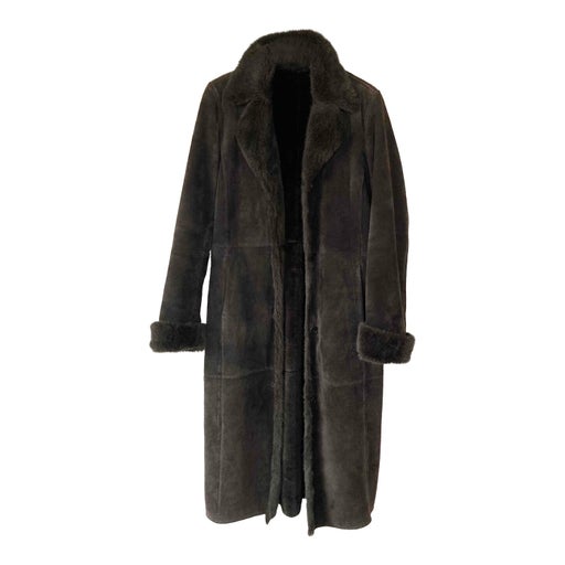 Leather coat