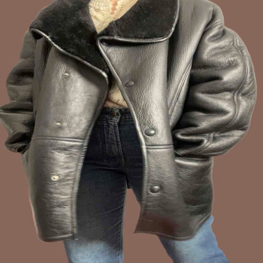 Shearling coat