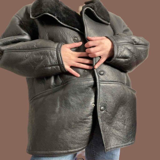 Shearling coat
