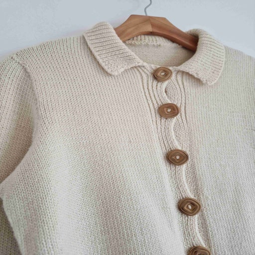Wool cardigan