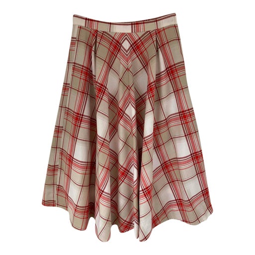 Tartan skirt