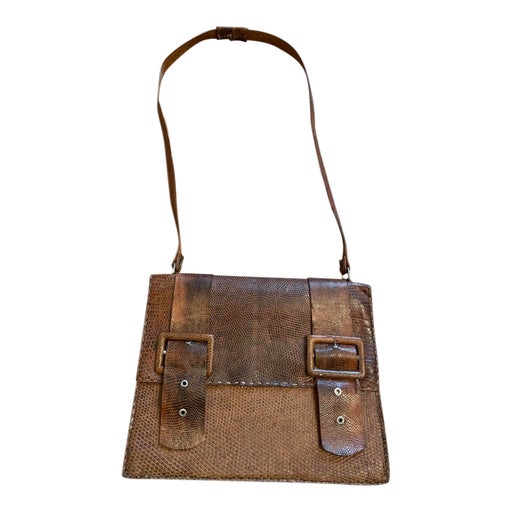 Exotic leather bag