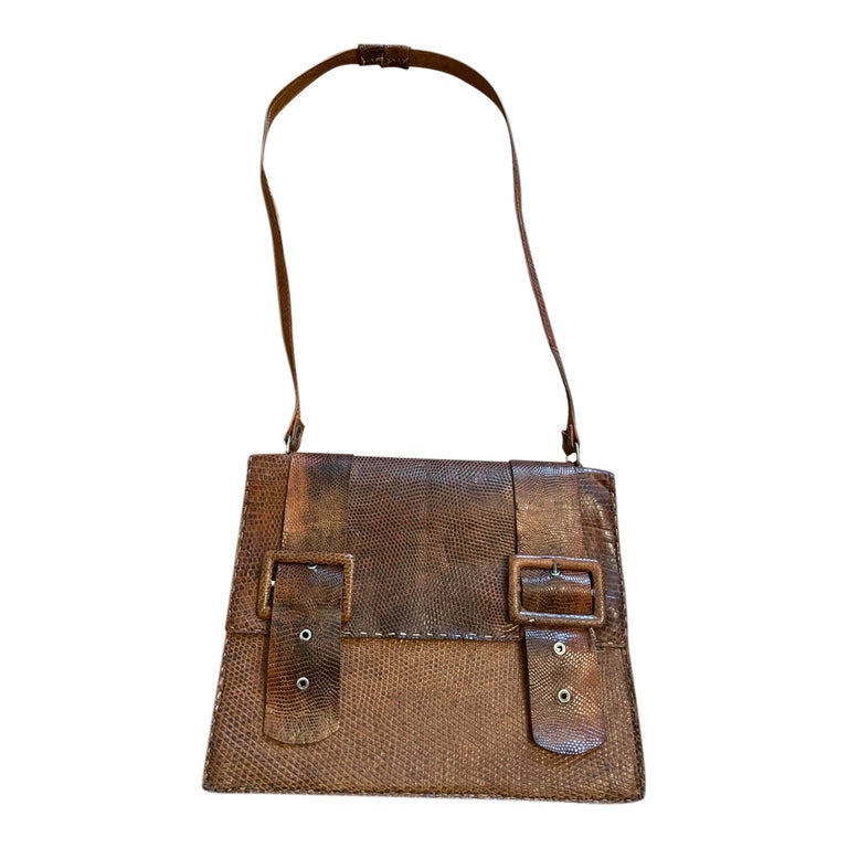 Exotic leather bag