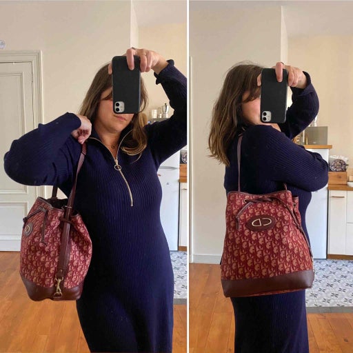 Christian Dior bucket bag