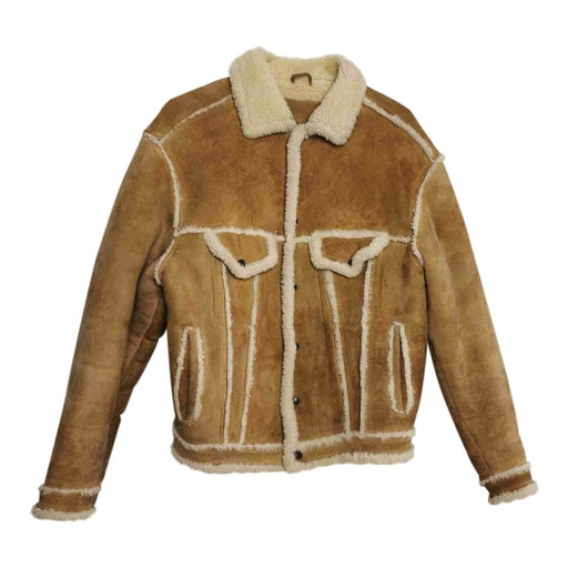 Shearling bomber