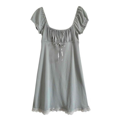 Robe mini en mesh 