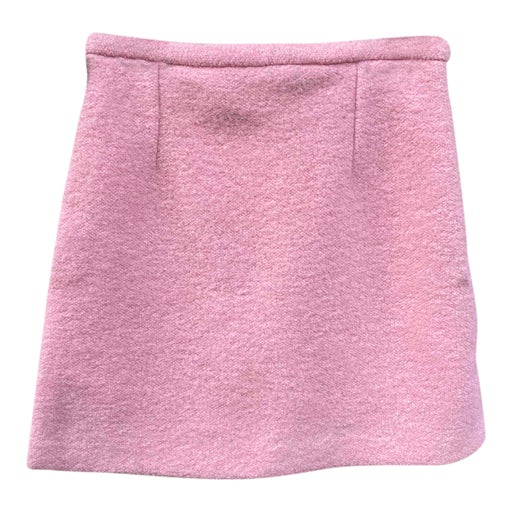 Wool mini skirt