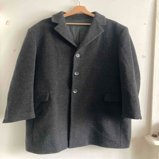 Wool and cashmere coat