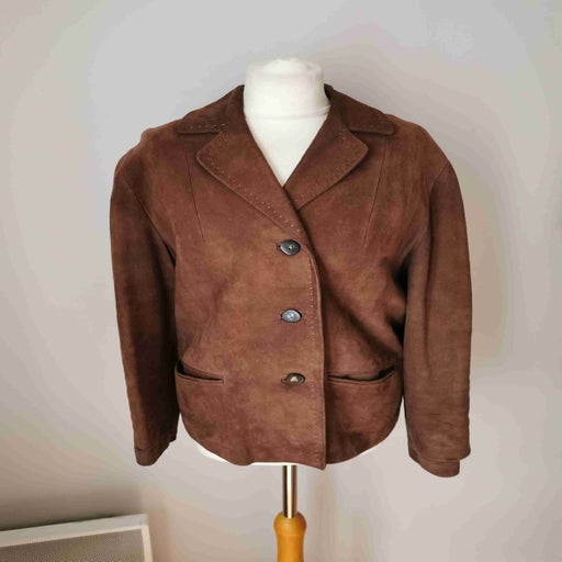 Suede blazer