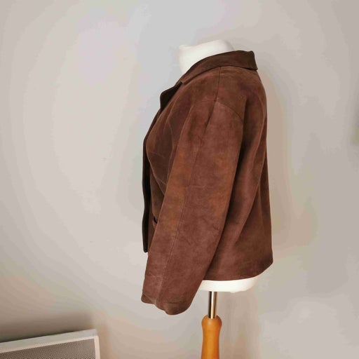 Suede blazer
