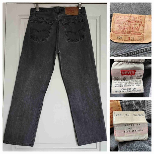 Levi's 501 W33L34 jeans