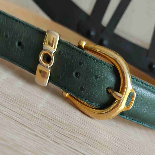 Leather belt