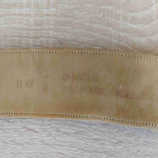 Leather belt