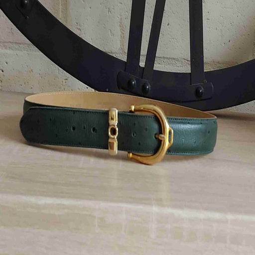 Leather belt