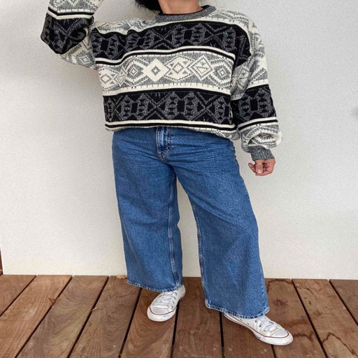 Patterned sweater