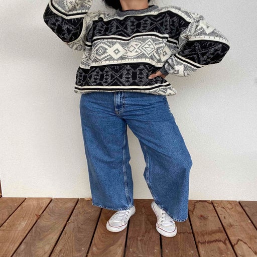 Patterned sweater