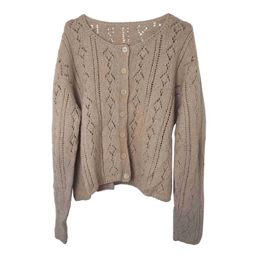 Openwork cardigan
