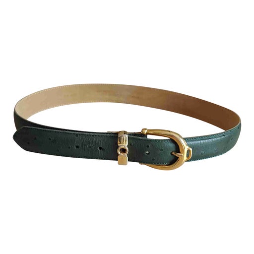 Leather belt