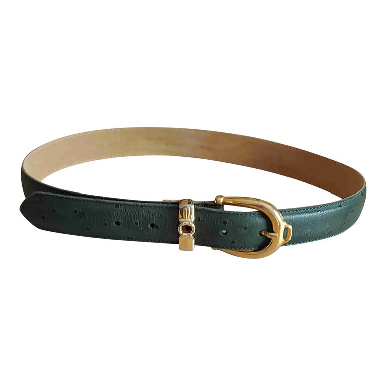 Leather belt