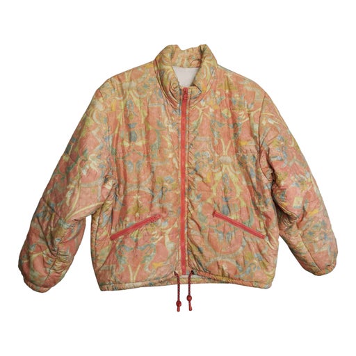 Floral down jacket