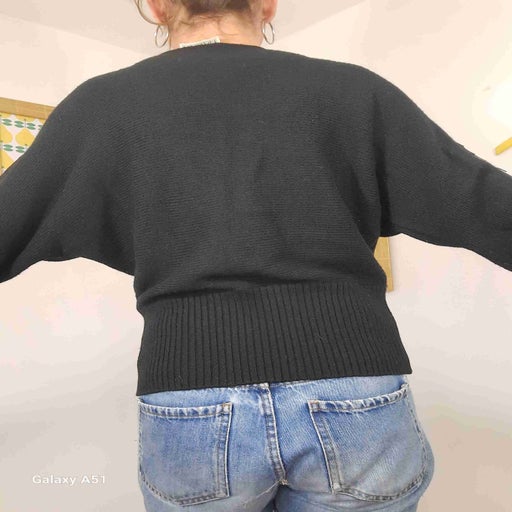 Fringed sweater