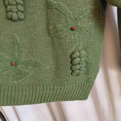Embroidered sweater