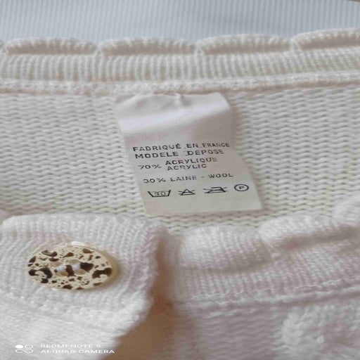 Cable cardigan