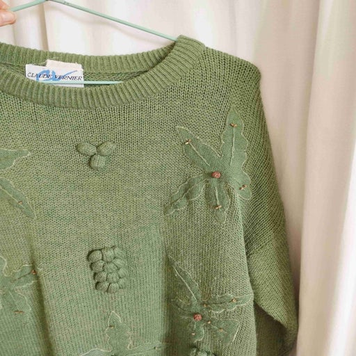 Embroidered sweater