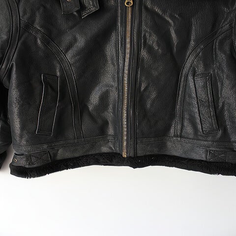 Shearling bomber