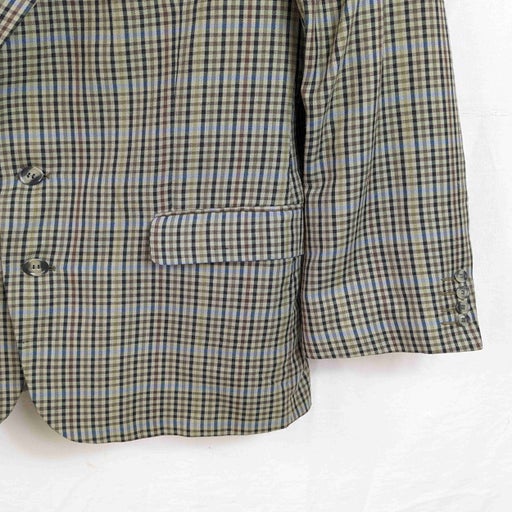 Checked blazer