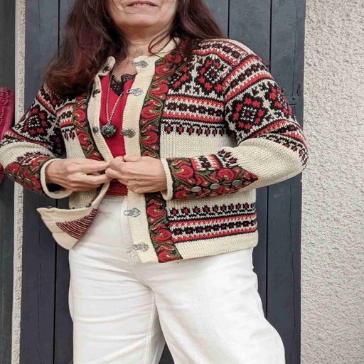 Norwegian cardigan