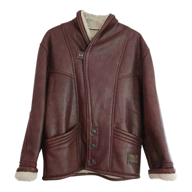 Shearling bomber