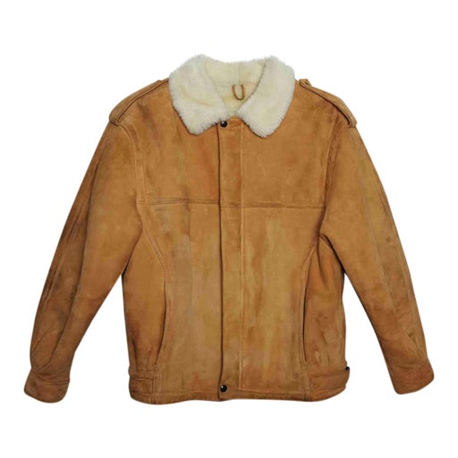 Shearling bomber